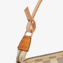 Louis Vuitton Pochette Accessoires Damier Azur Canvas Clutch Handbag