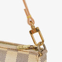 Louis Vuitton Pochette Accessoires Damier Azur Canvas Clutch Handbag