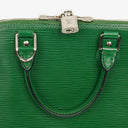 Louis Vuitton Green Epi Leather Alma PM Handbag