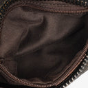 Gucci Brown GG Monogram Canvas and Leather Handbag