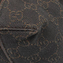 Gucci Brown GG Monogram Canvas and Leather Handbag
