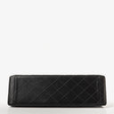 Chanel Maxi CC Classic Single Flap Maxi Logo Bag Black Quilted Lambskin 24K Gold-Plated Hardware