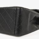 Chanel Maxi CC Classic Single Flap Maxi Logo Bag Black Quilted Lambskin 24K Gold-Plated Hardware