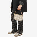 Louis Vuitton Pochette Accessoires Damier Azur Canvas Clutch Handbag