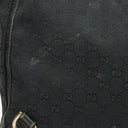 Gucc Monogram GG Canvas Black Abbey Tote Bag
