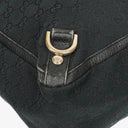 Gucc Monogram GG Canvas Black Abbey Tote Bag