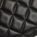 Chanel Maxi CC Classic Single Flap Maxi Logo Bag Black Quilted Lambskin 24K Gold-Plated Hardware