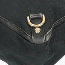 Gucc Monogram GG Canvas Black Abbey Tote Bag