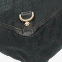 Gucc Monogram GG Canvas Black Abbey Tote Bag
