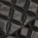 Chanel Maxi CC Classic Single Flap Maxi Logo Bag Black Quilted Lambskin 24K Gold-Plated Hardware