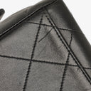 Chanel Maxi CC Classic Single Flap Maxi Logo Bag Black Quilted Lambskin 24K Gold-Plated Hardware