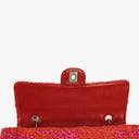 Chanel Multicolor Tweed Medium Classic Single Flap Bag