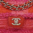 Chanel Multicolor Tweed Medium Classic Single Flap Bag