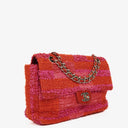 Chanel Multicolor Tweed Medium Classic Single Flap Bag