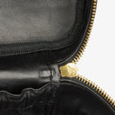 Chanel Black Leather Vanity Case