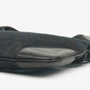 Gucci Black GG Canvas And Leather Jackie Hobo Bag