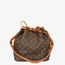 Louis Vuitton Petit Noe Monogram Canvas Shoulder Bag