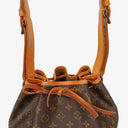 Louis Vuitton Petit Noe Monogram Canvas Shoulder Bag