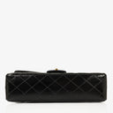 Chanel Medium Classic Double Flap Bag Black Quilted Lambskin &nbsp;24K Gold-Plated Hardware