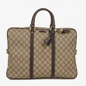 Gucci GG Supreme Canvas Briefcase