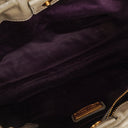 Miu Miu Vitello Light Grey Satchel Bag