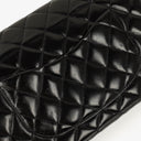 Chanel Medium Classic Double Flap Bag Black Quilted Lambskin &nbsp;24K Gold-Plated Hardware