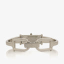 Gucci 1500L Rectangular Stainless Steel Watch