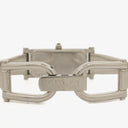 Gucci 1500L Rectangular Stainless Steel Watch