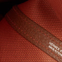 Hermes Garden Party 36 MM Negonda And Toile With Palladium Hadware