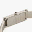 Gucci 1500L Rectangular Stainless Steel Watch