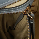 Valentino Garavani Rockstud Small Blue Calfskin Double Handle Tote Bag