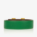 Hermes 32mm Courchevel Leather Cactus H Belt