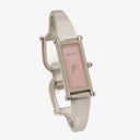 Gucci 1500L Rectangular Stainless Steel Watch