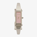 Gucci 1500L Rectangular Stainless Steel Watch