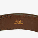 Hermes 32mm Courchevel Leather Cactus H Belt