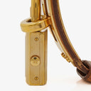 Hermes Kelly Beige Leather Gold Plated Watch
