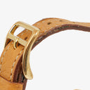 Hermes Kelly Beige Leather Gold Plated Watch