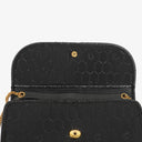 Christian Dior Black Honeycomb Chain Shouder Bag