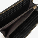 Fendi Zippy Zucca Coated Canvas Wallet