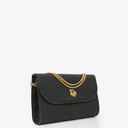 Christian Dior Black Honeycomb Chain Shouder Bag