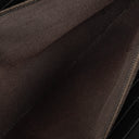 Fendi Zippy Zucca Coated Canvas Wallet