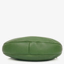Gucci Green Pebbled Leather Bamboo Ring Hobo Bag