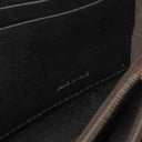 Fendi Zippy Zucca Coated Canvas Wallet