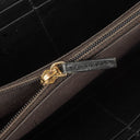 Fendi Zippy Zucca Coated Canvas Wallet