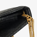 Christian Dior Black Honeycomb Chain Shouder Bag