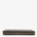 Fendi Zippy Zucca Coated Canvas Wallet