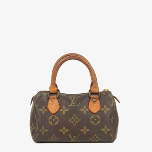 Louis Vuitton Nano Speedy Monogram Canvas Mini Bag