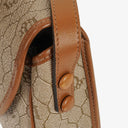 Christian Dior Beige Honeycomb Canvas Shoulder Bag