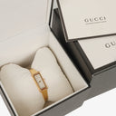 Gucci 1500L Rectangular Stainless Steel Watch