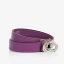 Hermes Kelly Double Tour Cyclamen Swift Leather Bracelet